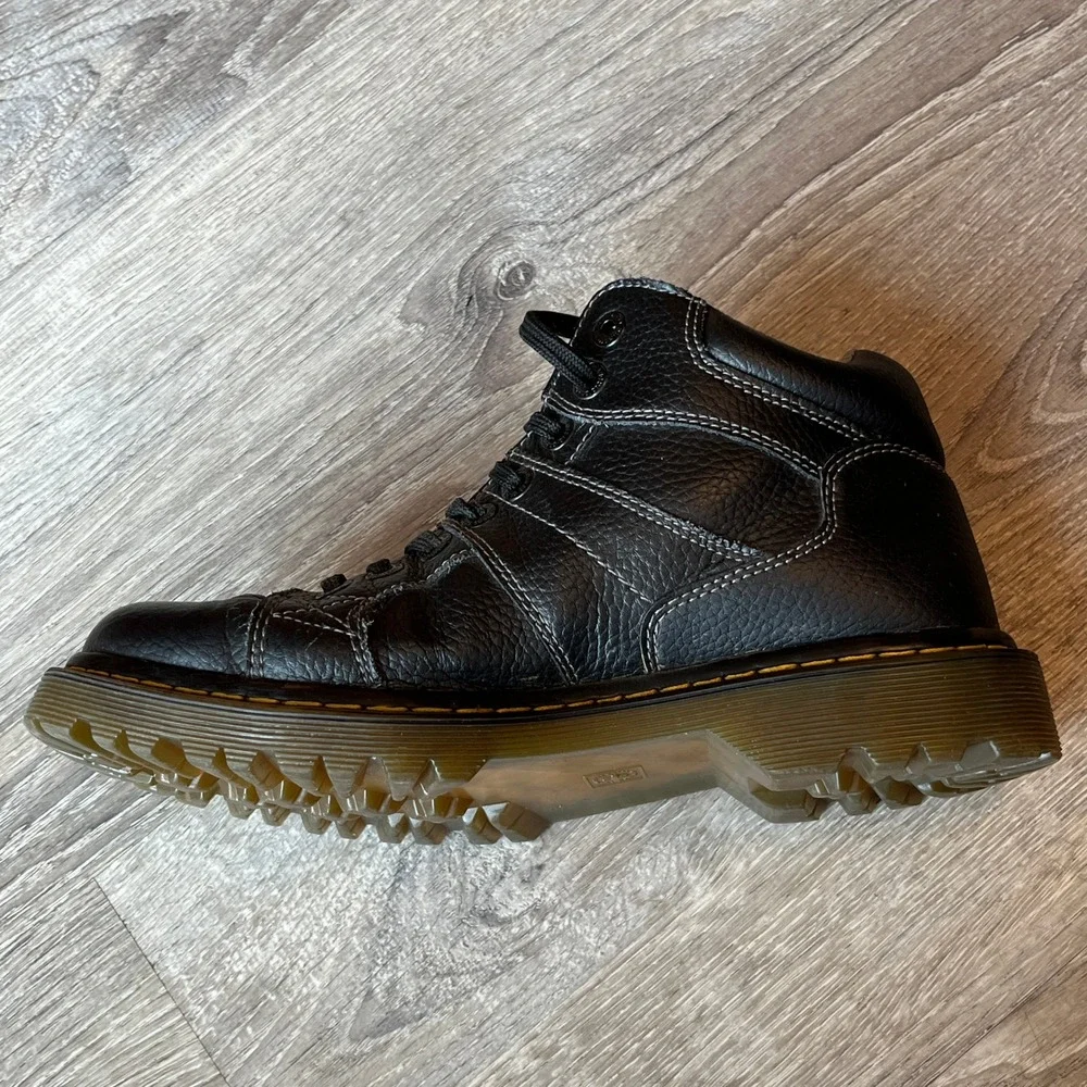 Dr Martens Harrisland RIGHT ONLY Black Leather Mid Top Boot Mens 9 AW004 SK01R